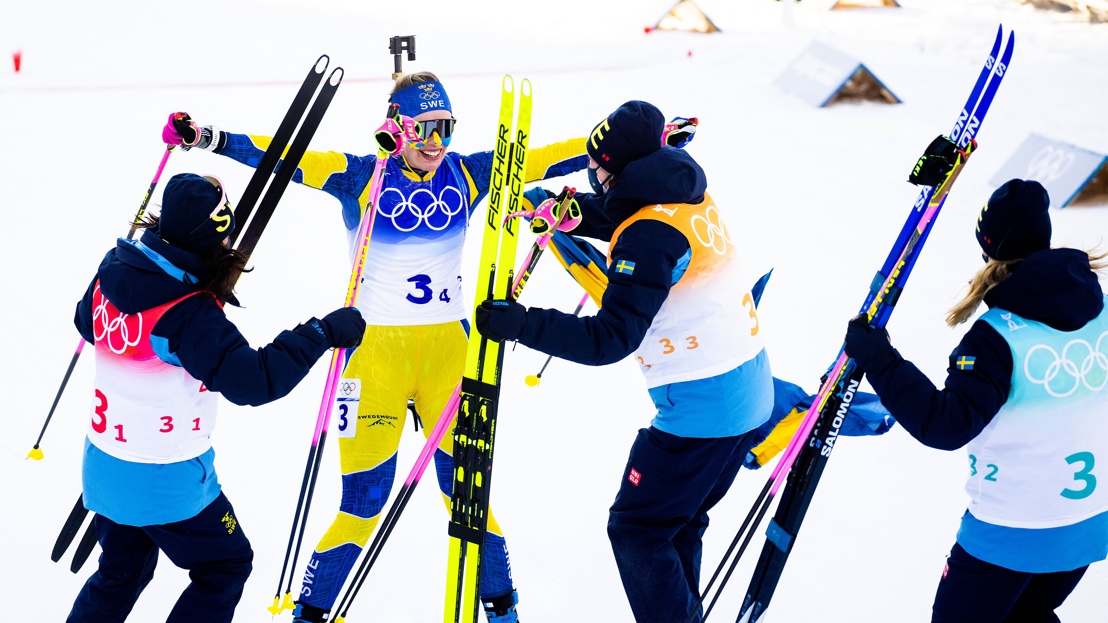 Skidskytte: Stafett damer