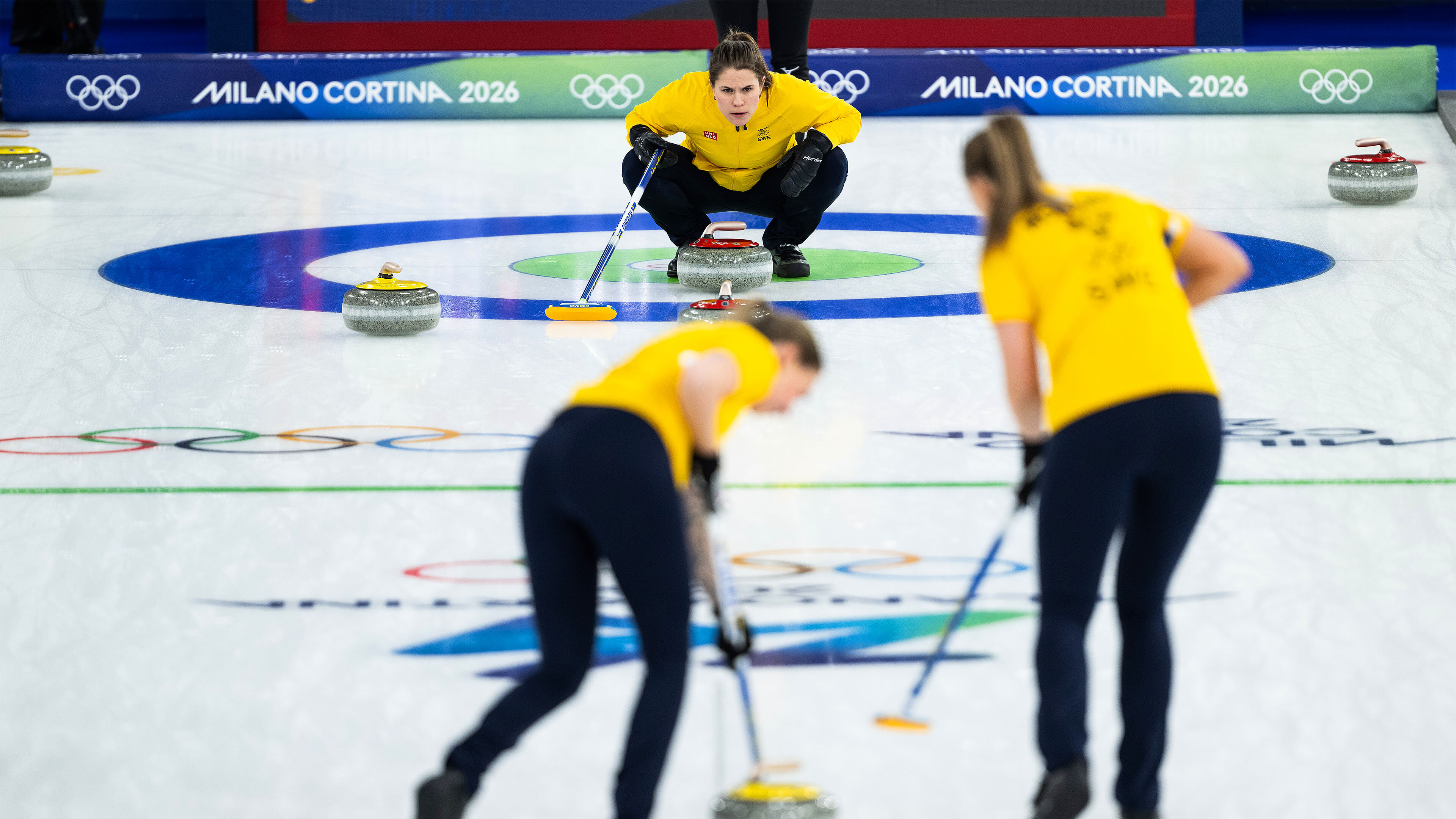 Curling: Kina - Sverige