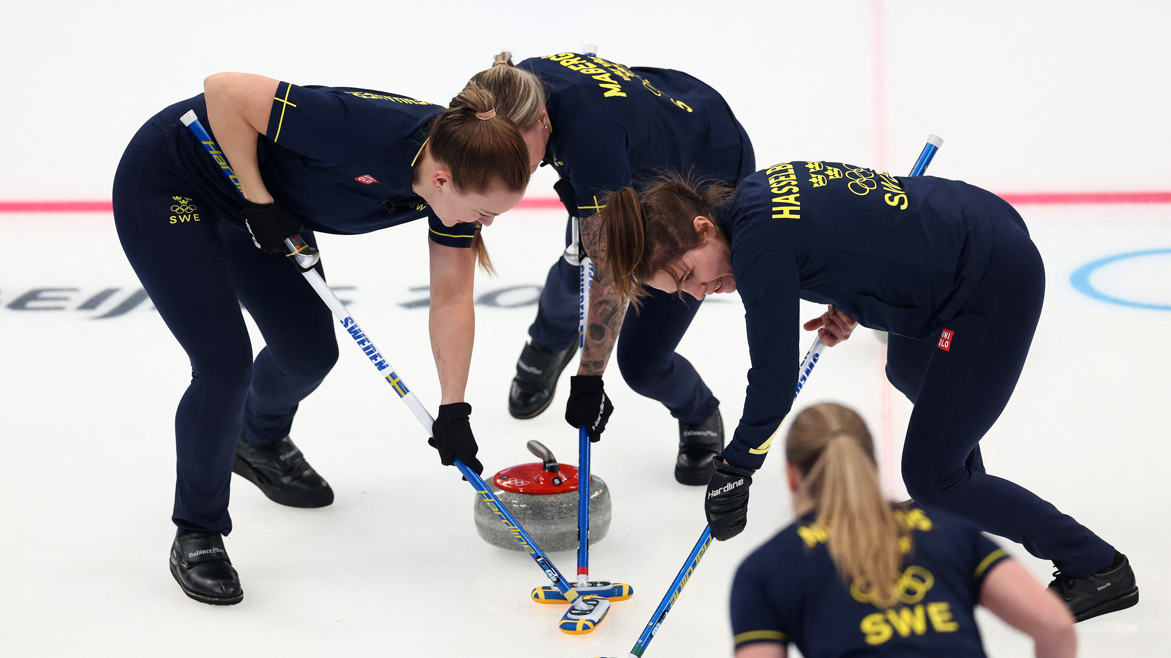 Curling: Sverige - USA