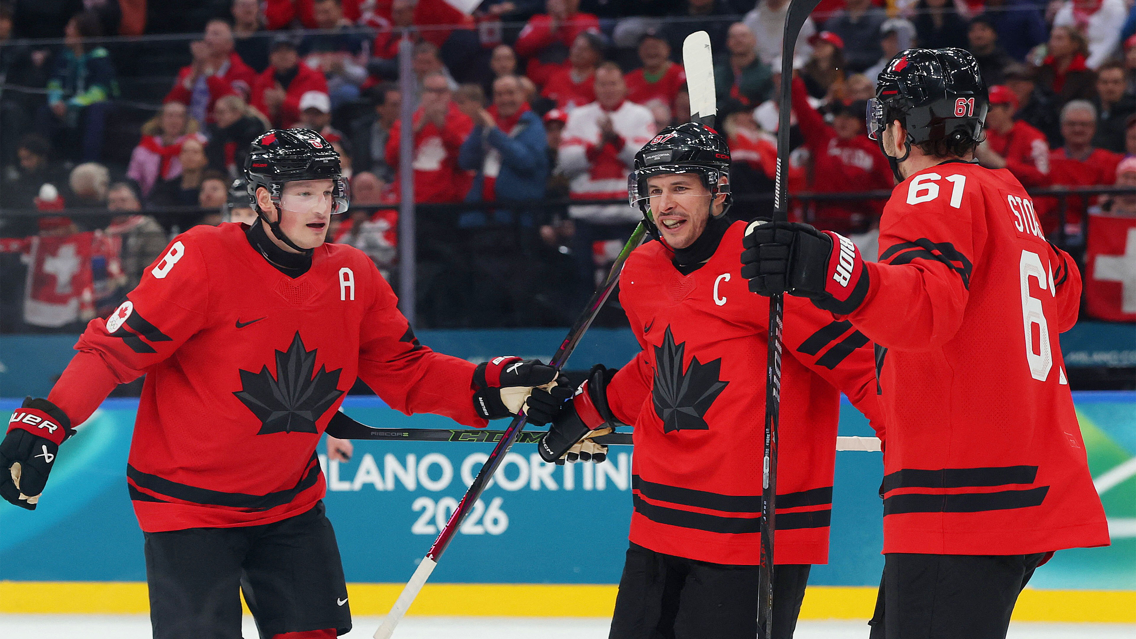 ishockey: Kanada - Tjeckien kvartsfinal herrar